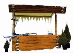 Winterverkaufsstand zu mieten bei Carpe Diem Events aus NRW.