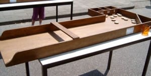 Shuffleboard abgewinkelt mieten bei Carpe Diem Events aus Kreis Heinsberg.