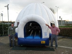 Hüpfburg Iglu mieten bei Carpe Diem Events aus NRW.
