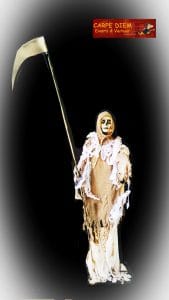 Halloween Deko der Sensemann mieten bei Carpe Diem Events