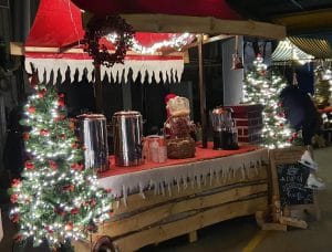 Weihnachtsmarktstand mieten bei Carpe Diem Events aus Selfkant NRW.