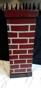 Schornstein Dekoration zu Mieten bei Carpe Diem Events aus NRW.