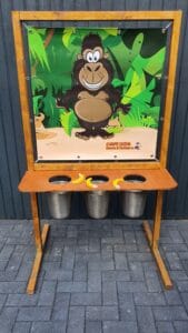 Bonito Füttern ist zu Mieten bei Carpe Diem Events aus Kreis Heinsberg! Wir haben verschiedene Spiele in unser Angebot.