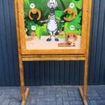 Dschungelspiel Zebra-Hufeisen mieten bei Carpe Diem Events aus Kreis Heinsberg, NRW.