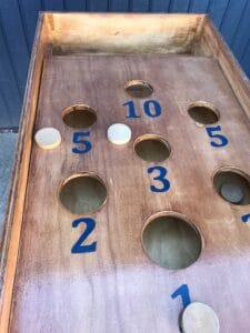 Shuffleboard-Löcher mieten bei Carpe Diem Events aus Kreis Heinsberg.
