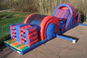 Hindernisbahn Big Roll mieten bei Carpe Diem Events aus Kreis Heinsberg, NRW.