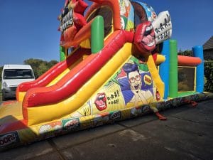 Hindernisbahn Comic run 10 mtr. Zu mieten bei Carpe Diem Events aus Kreis Heinsberg