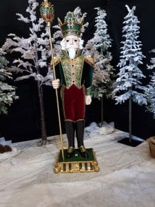 Nussknacker Weihnachtsdeko zu mieten bei Carpe Diem Events aus NRW.