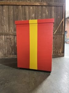 Großes Geschenk xl Deko zu mieten bei Carpe Diem Events aus NRW.