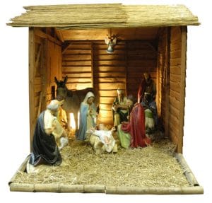 Weihnachtsstall XL zu mieten bei Carpe Diem Events aus NRW.