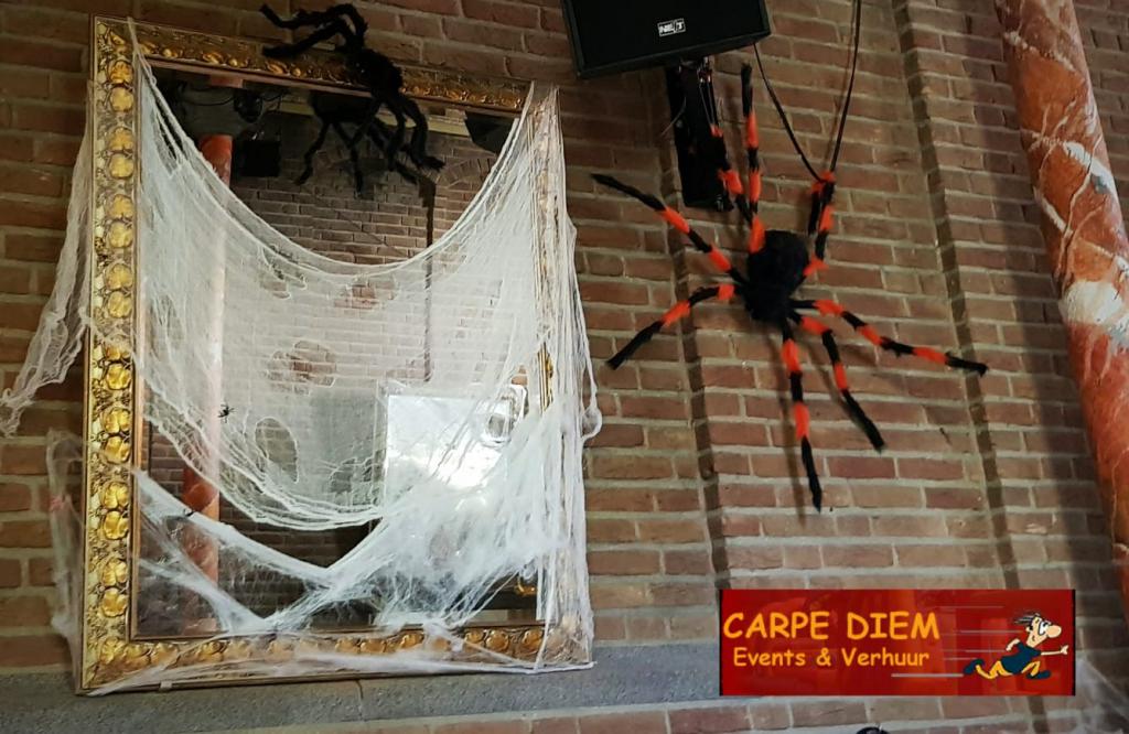 Halloween Deko Riese Spinne mieten Sie bei Carpe Diem Events